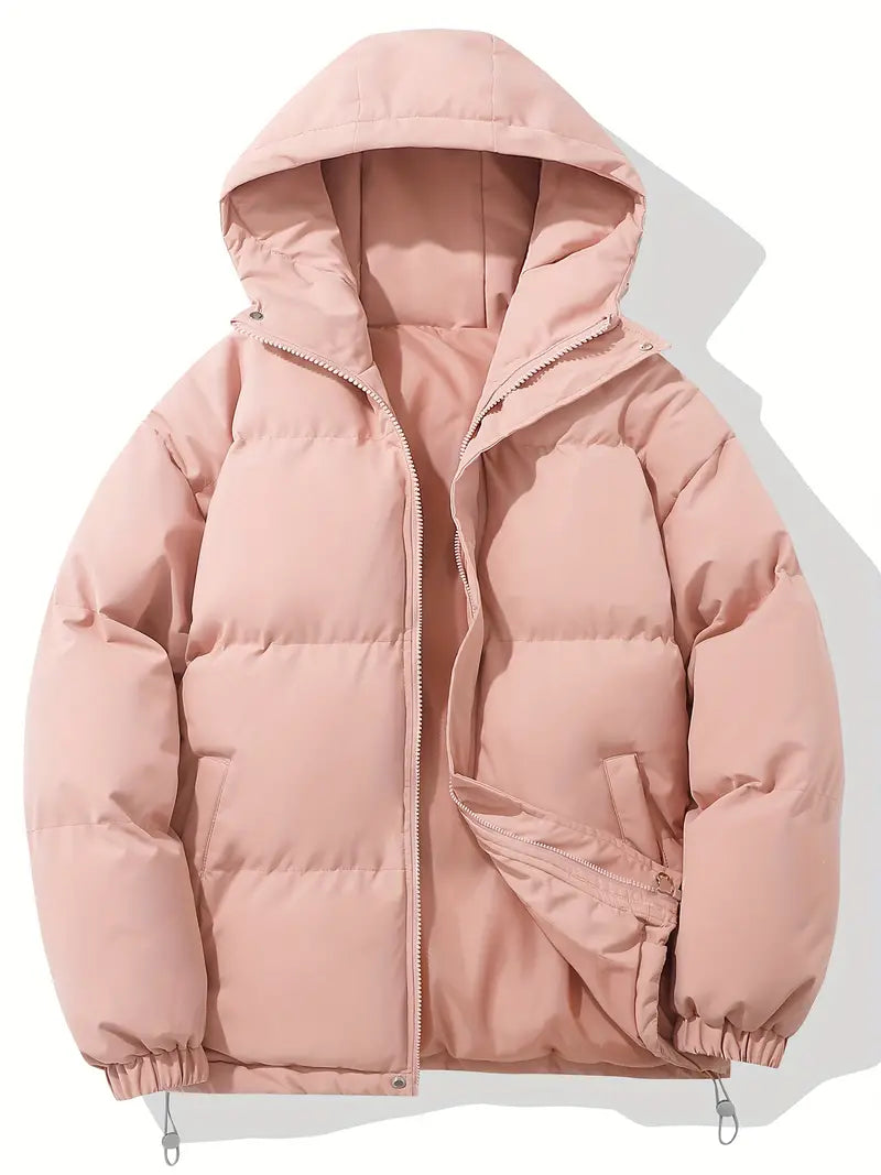 Men's - Winter Puffer Jacket - Warm & Stylish