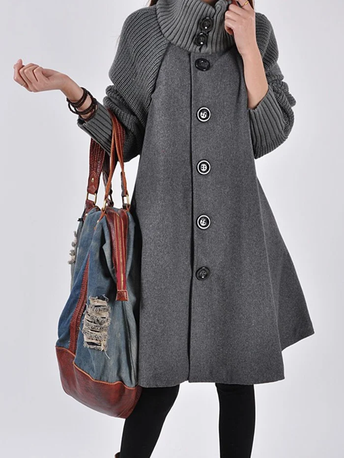 Oversized long coat