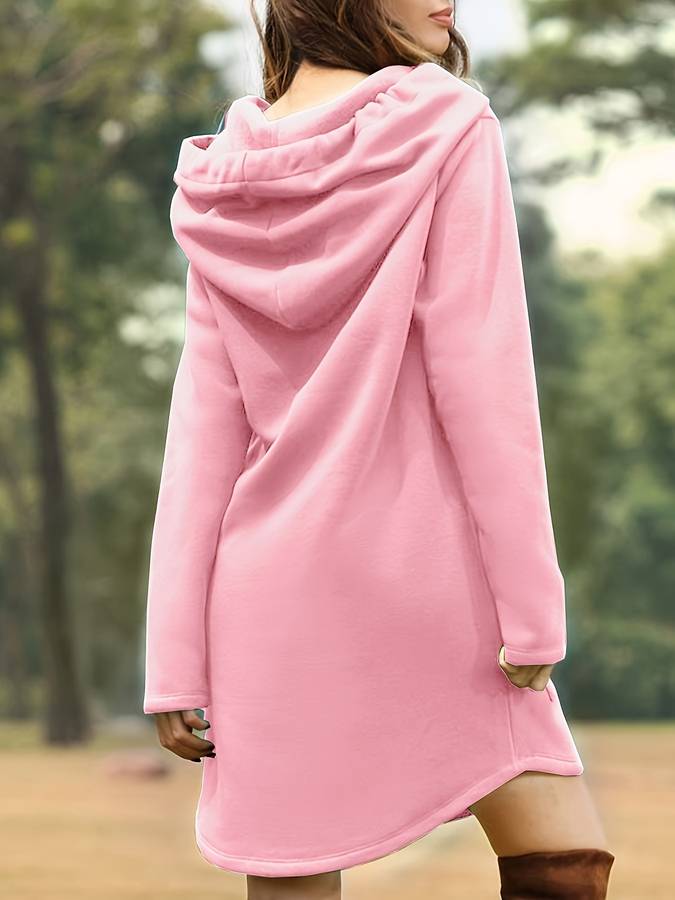 Women's - Long Hoodie - Soft & Stylish