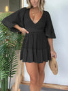 Women's -  Lace & Crochet Play Dress - Elegant Style for Every Occasion - Perfect Summer Outfit