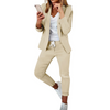 Casual blazer and trousers set