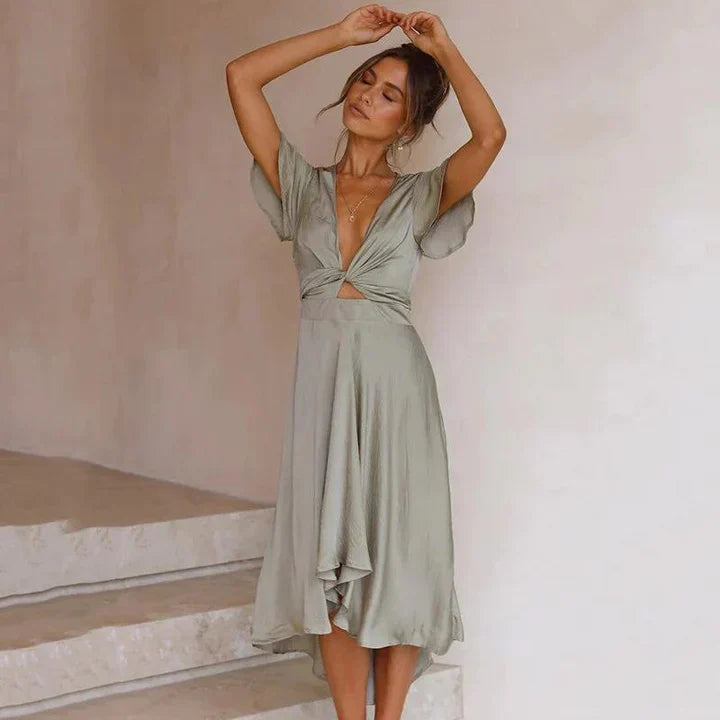 Flowing vintage dress