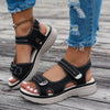Women's - Wedge Sandals - Open Toe, Breathable with Adjustable Ankle Strap - Stylish Summer Footwear