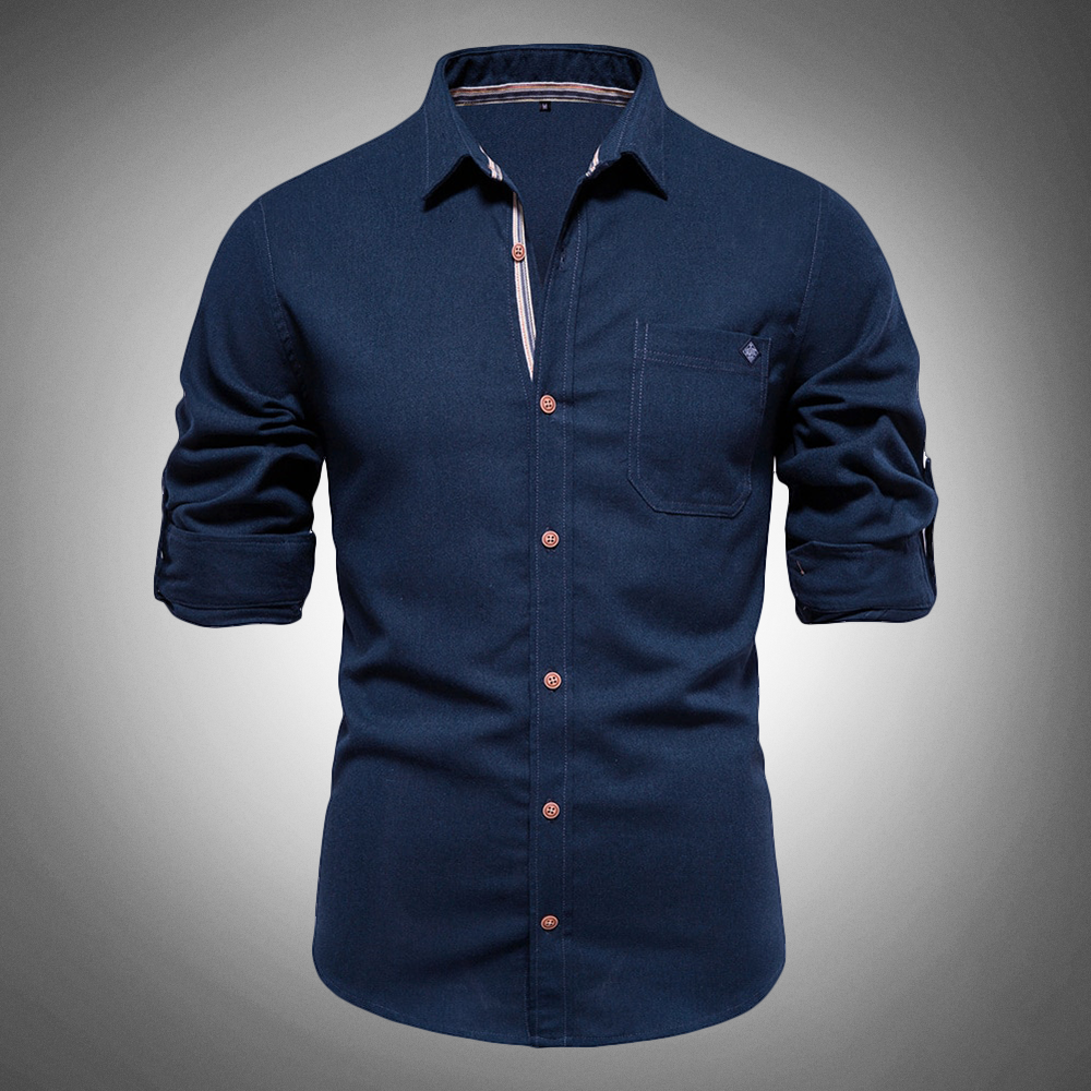 Men's button-down shirt