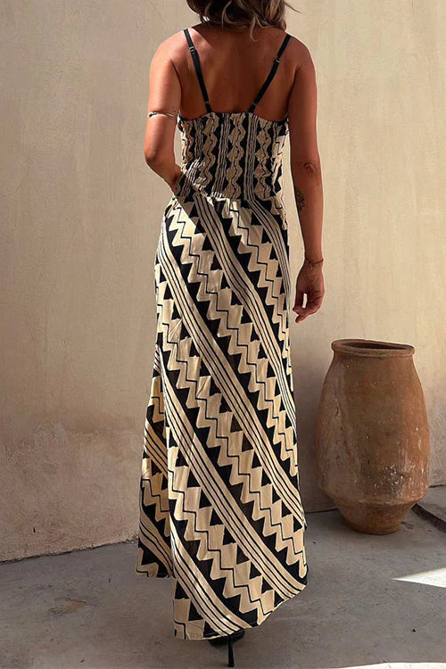 Ethnic print dress