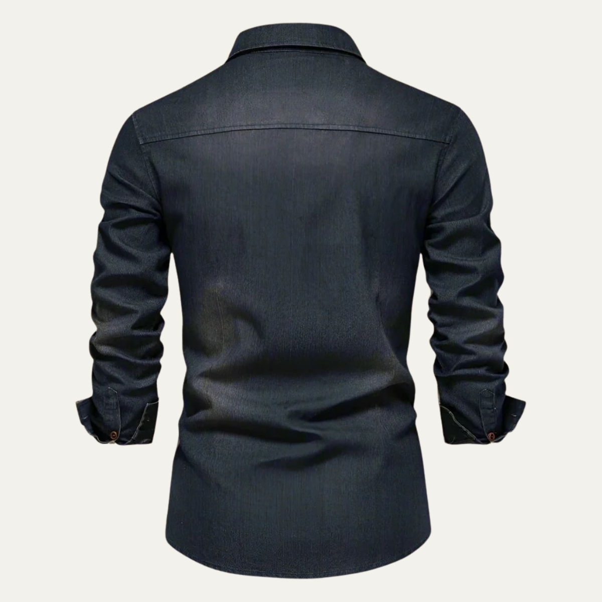 Men's - Denim Shirt - Classic Style - Durable Fabric - Casual Wardrobe Essential