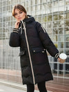 Warm winter puffer jacket