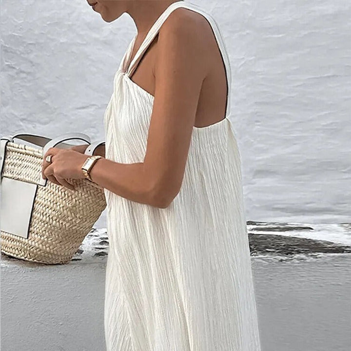 Sleeveless long maxi dress