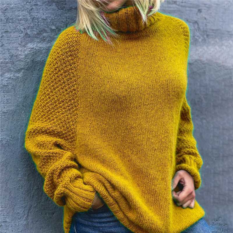 Fashionable knitted jumper