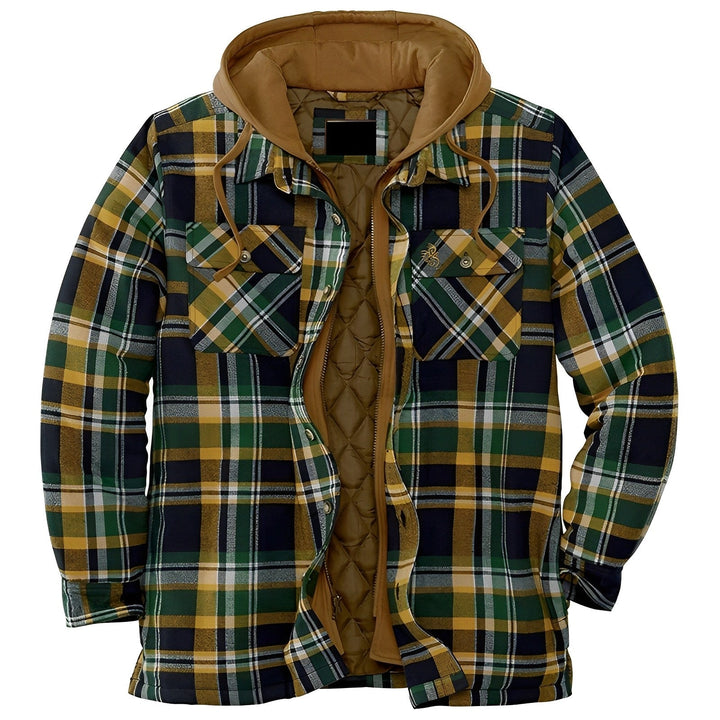 Men - Padded Jacket - Cozy Hooded Design - Warm Stylish Winter Outerwear
