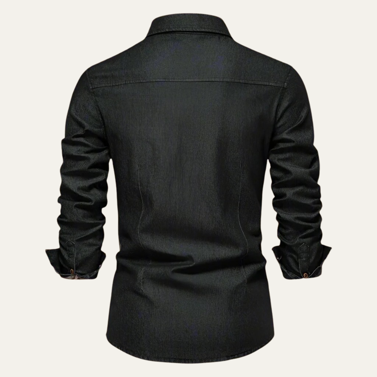 Men's - Denim Shirt - Classic Style - Durable Fabric - Casual Wardrobe Essential