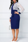 Classy Lace office elegant dress