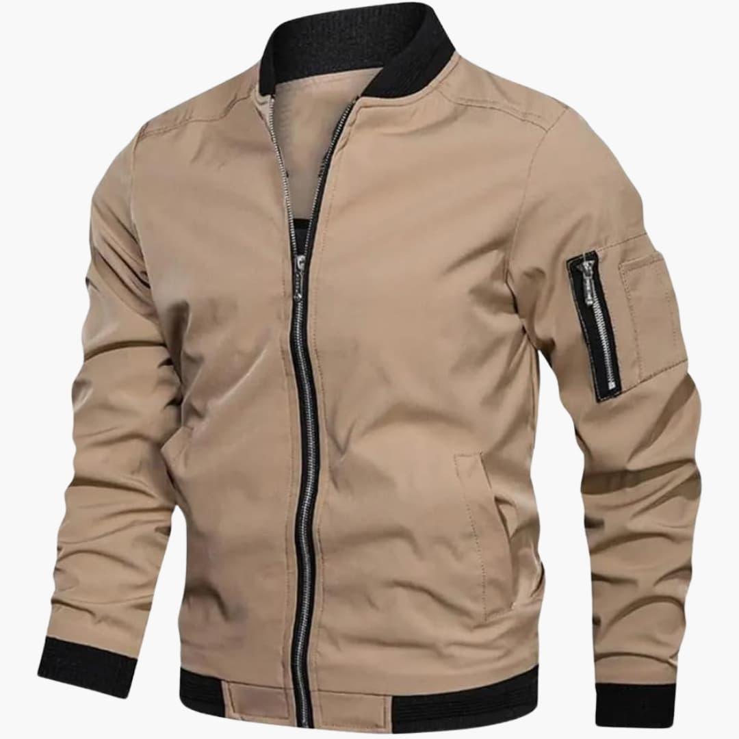 Men's - Bomber Jacket - Durable Fabric - Stylish & Comfortable - Perfect for All Seasons