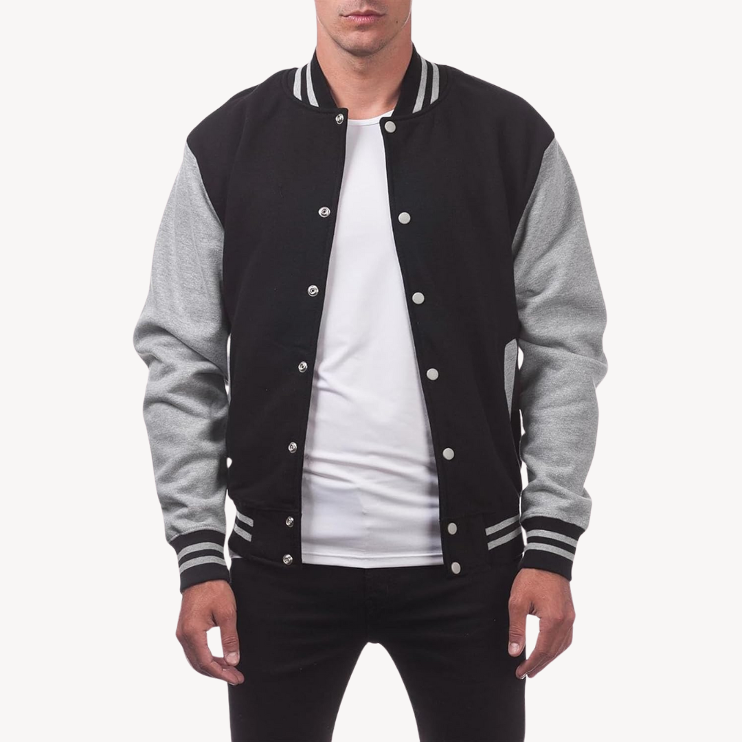 Men's - Baseball Jacket - Stylish & Comfortable - Perfect for Casual Wear & Sports
