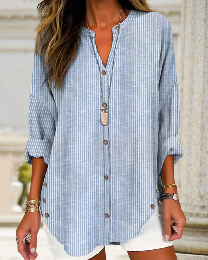 Long sleeve blouse