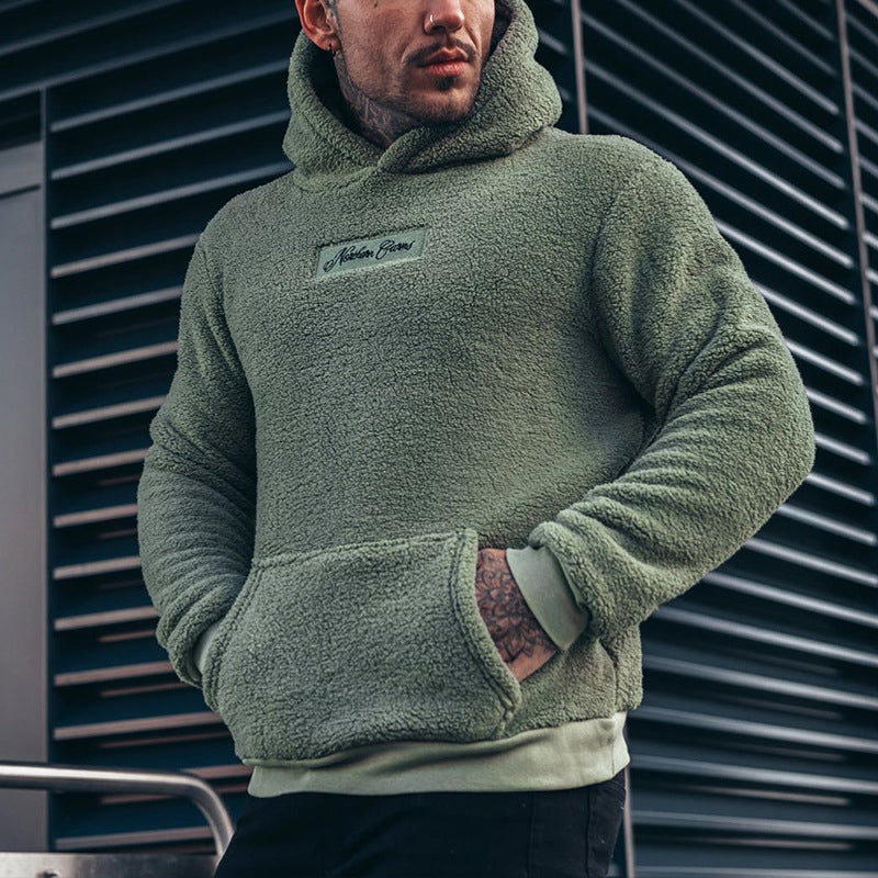Men - Hoodie - Plush Fabric - Cosy Cold Fit