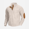 Men's - Corduroy Spring Jumper - Long Sleeve Comfort - Stylish and Warm for Every Occasion