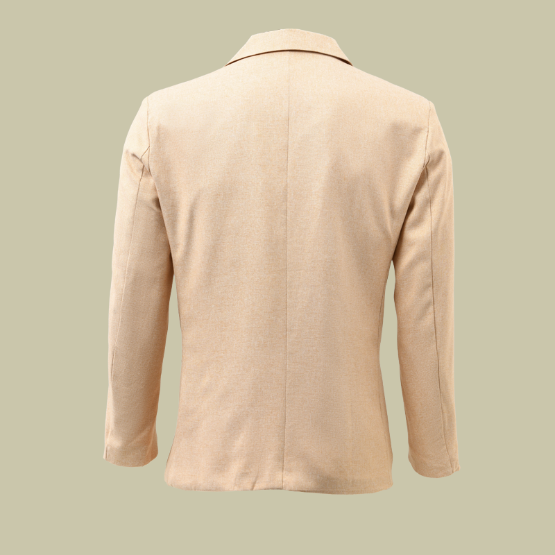 Men's - Casual Blazer – Notch Lapel, Two Buttons – Modern Style