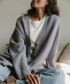 Cashmere cocoon cardigan