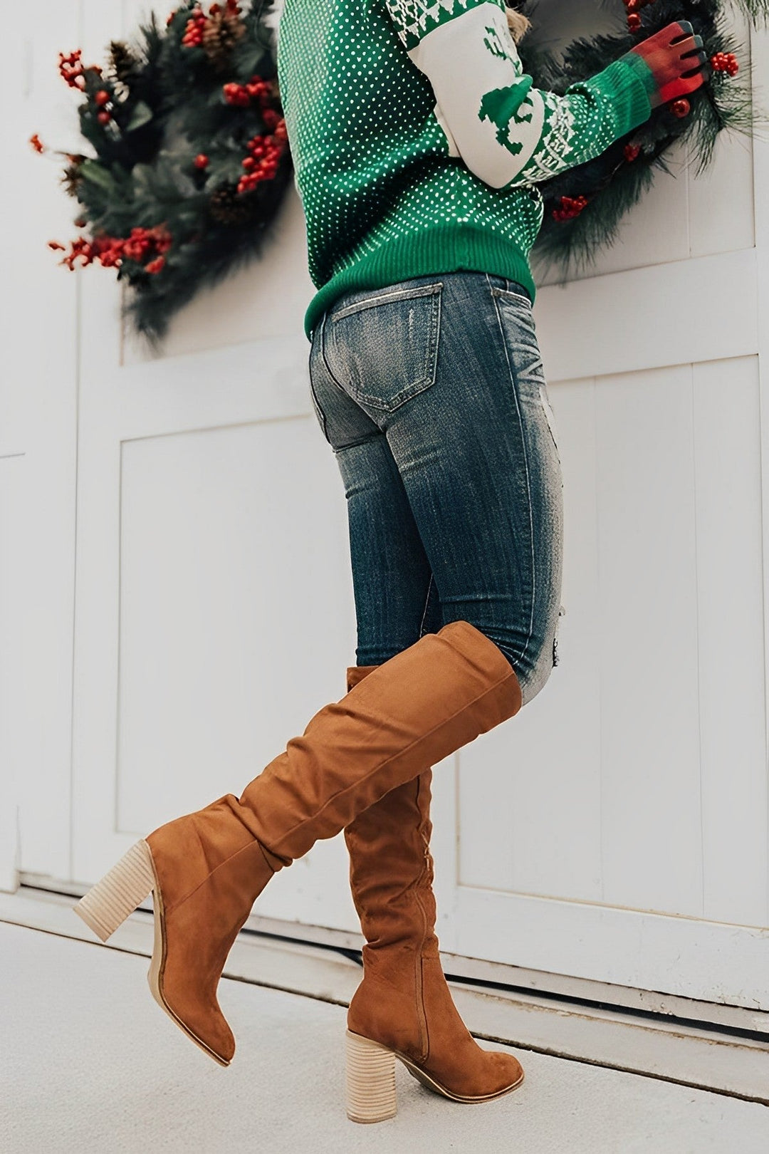 Versatile knee-high boots