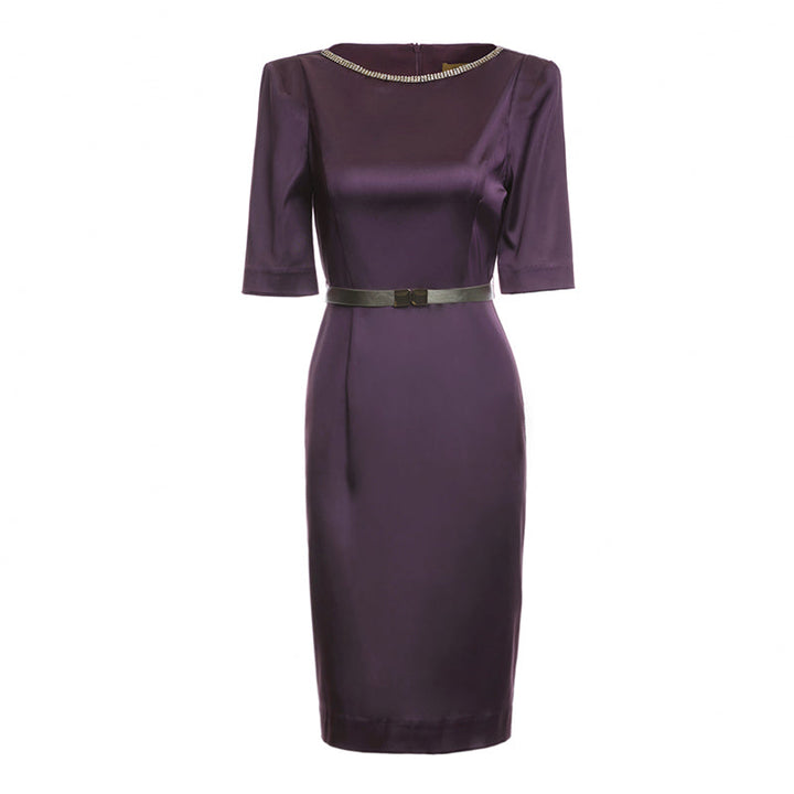 Slim Elegant Temperament Ladies Hip Dress