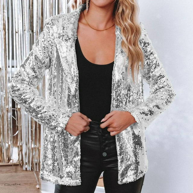 Sequinned blazer