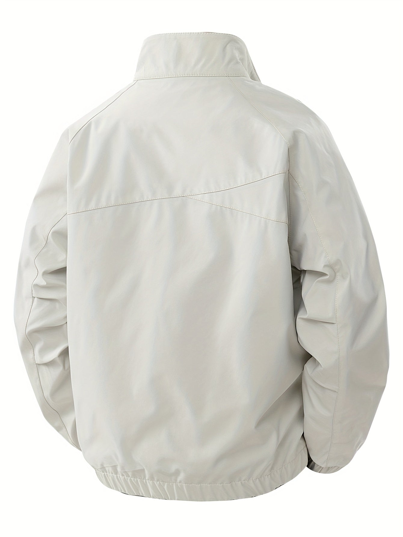Men's - Casual Windbreaker Jacket - Lightweight, Versatile, Perfect for Outdoor Adventures
