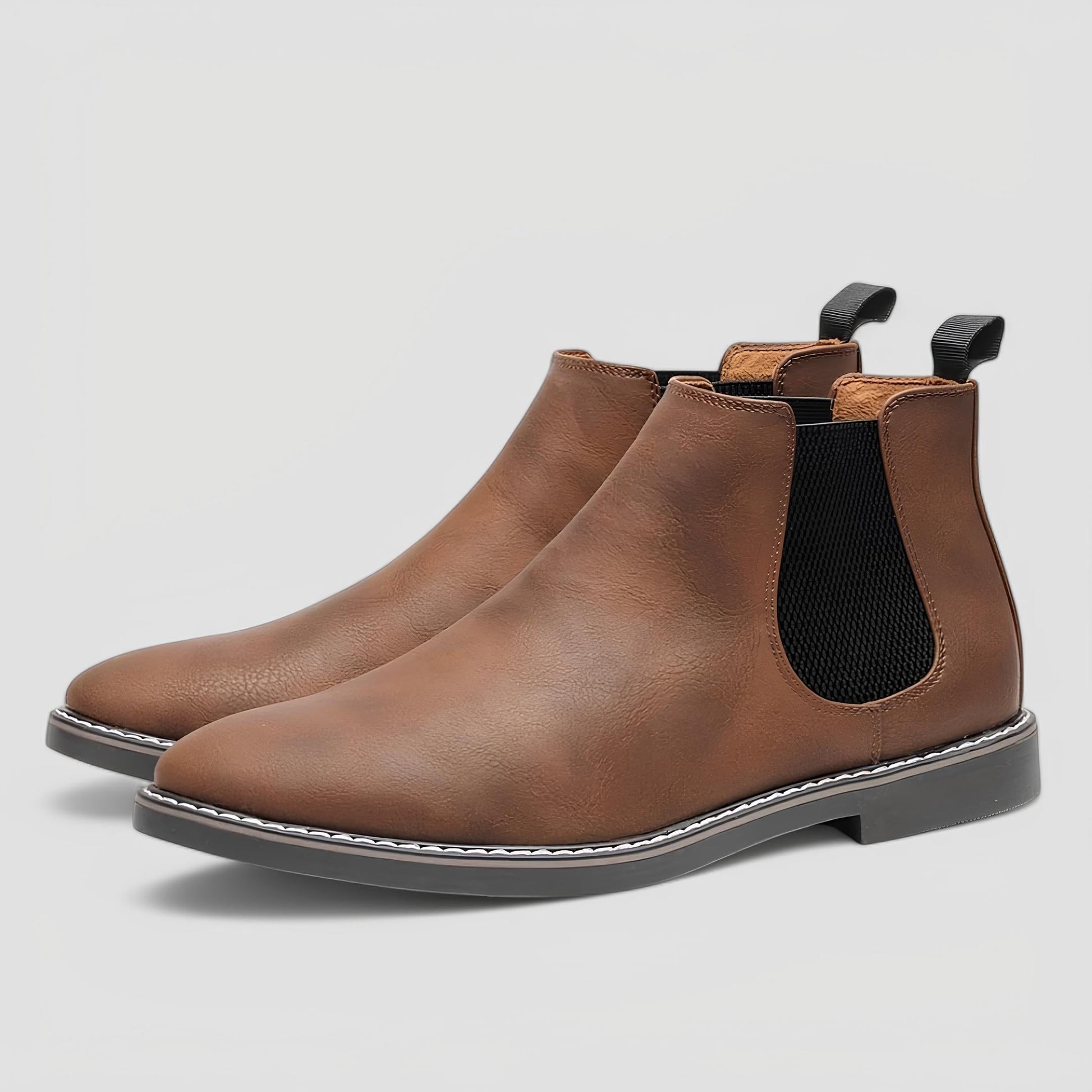 Men's - Chelsea Boots - Slip-On - Elegant and Stylish