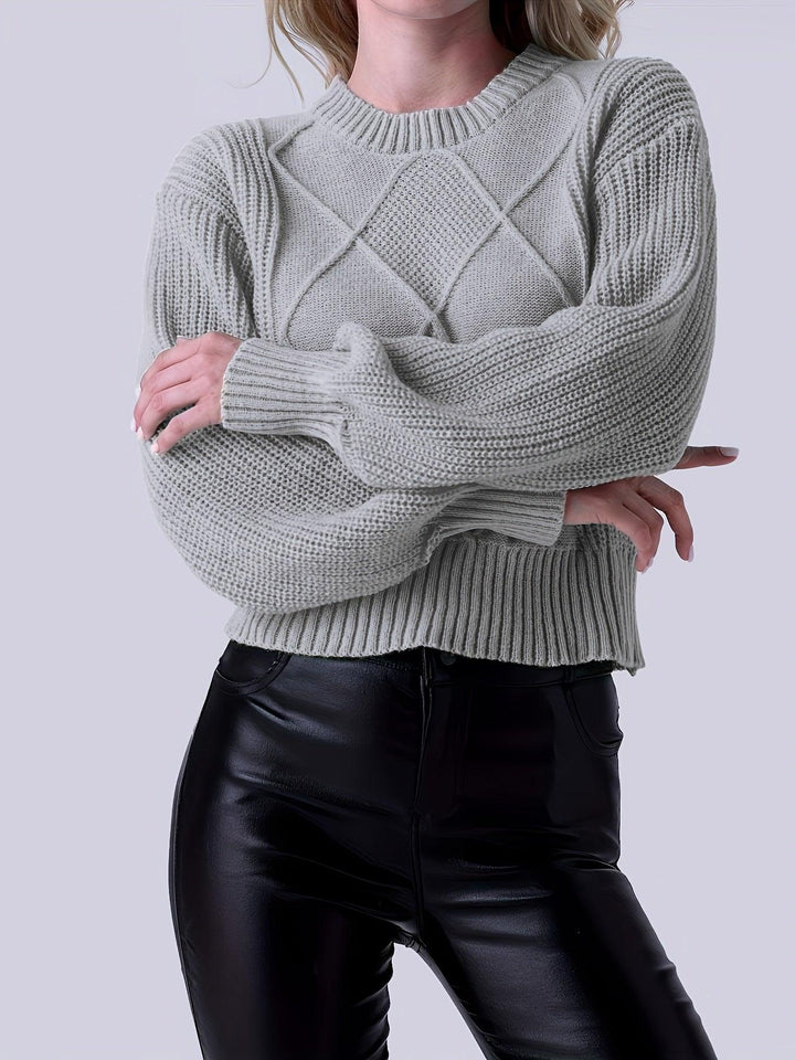 Knitted jumper for women