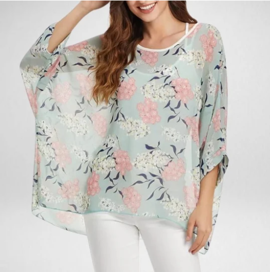 Trendy beach holiday sun protection clothing blouse