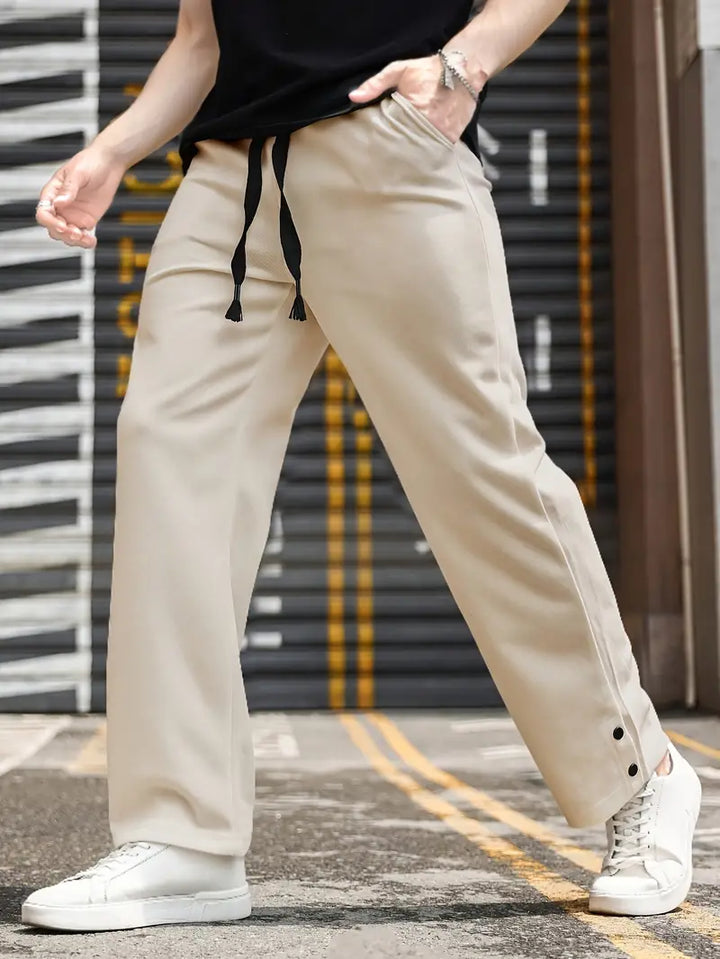 Casual, Loose fit, Trendy Straight leg sweatpants