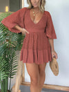 Women's -  Lace & Crochet Play Dress - Elegant Style for Every Occasion - Perfect Summer Outfit