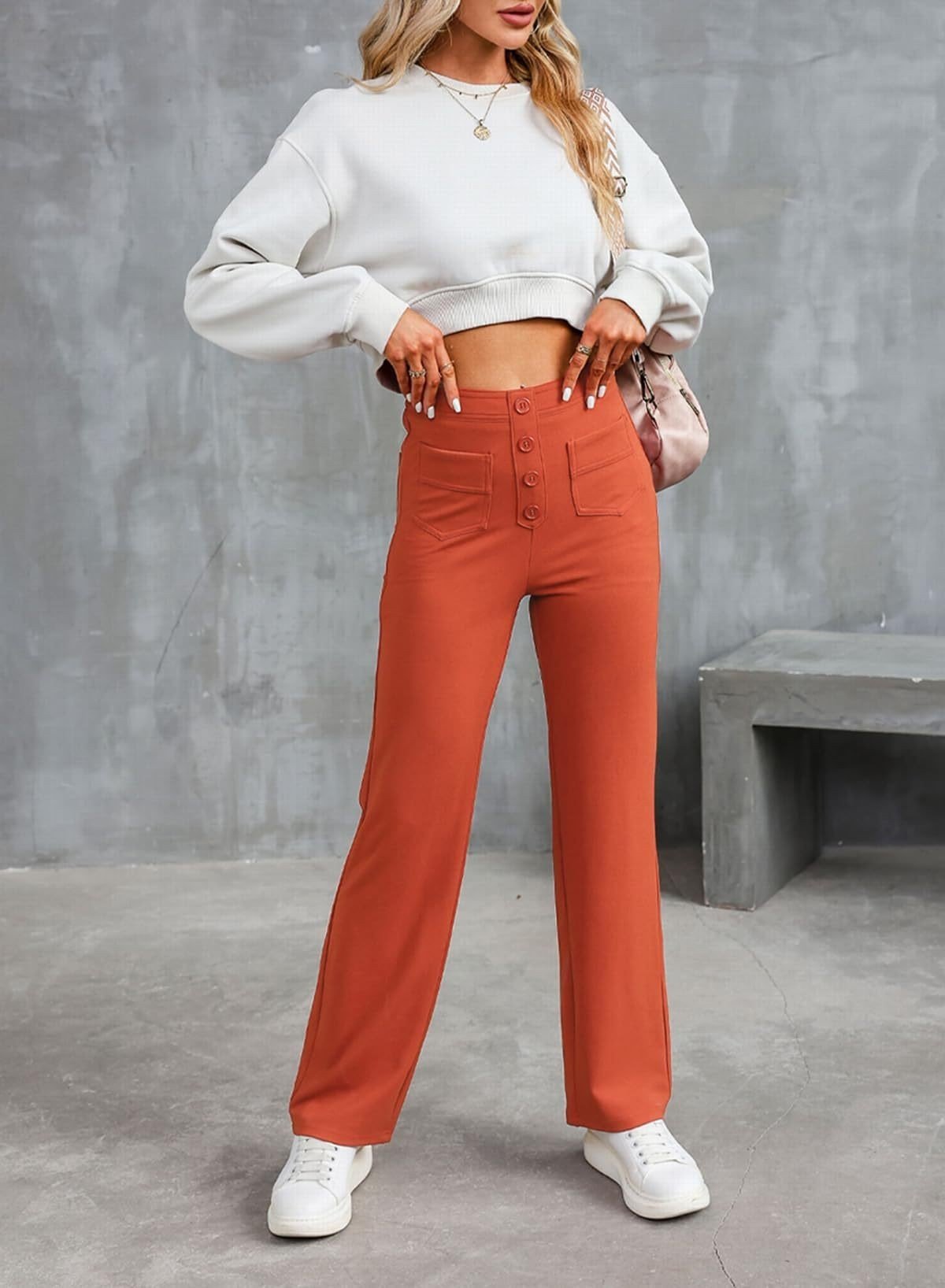 ComfyPlus™ - The casual stretch trousers with a high waist