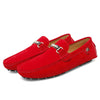 Elegant leather loafer moccasins