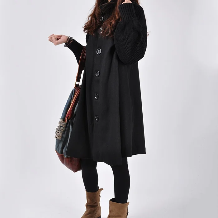 Oversized long coat