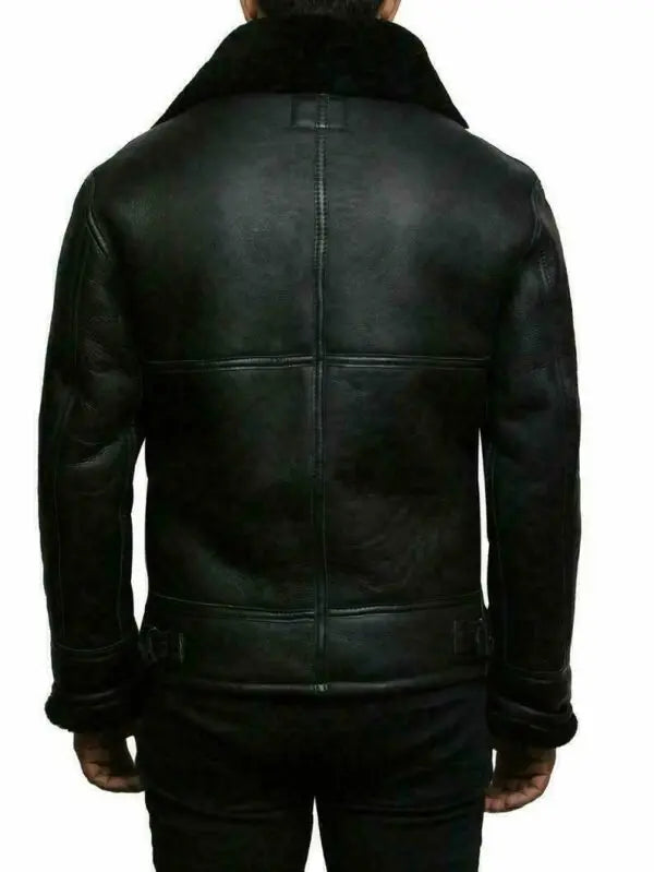 Leather Winter coat