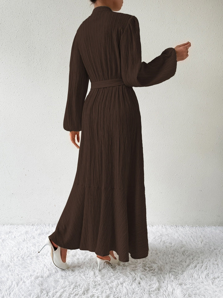 Women's - Elegant Long Sleeve Dress - Stylish Design - Perfect for Any Occasion - Women's Fashion