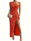 Off-the-shoulder bodycon party dress for women in a lovely style