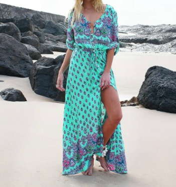 Casual European Trend Beach Dress Fashion