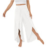 Yoga trousers with wide leg