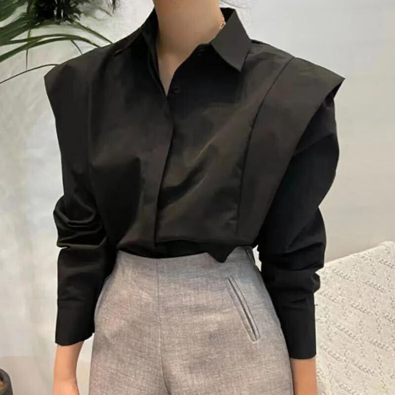 Long-sleeved casual shirt for women