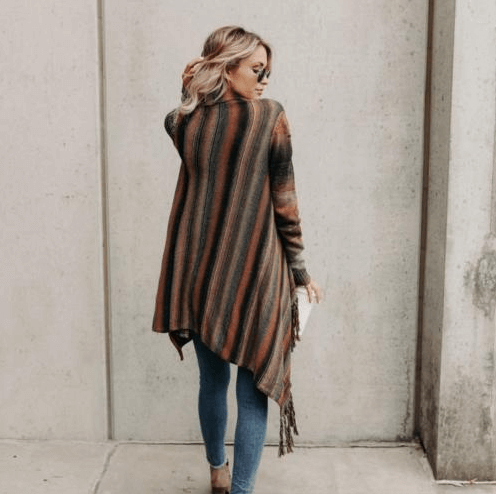 Malia™ autumn and winter mid-length cardigan