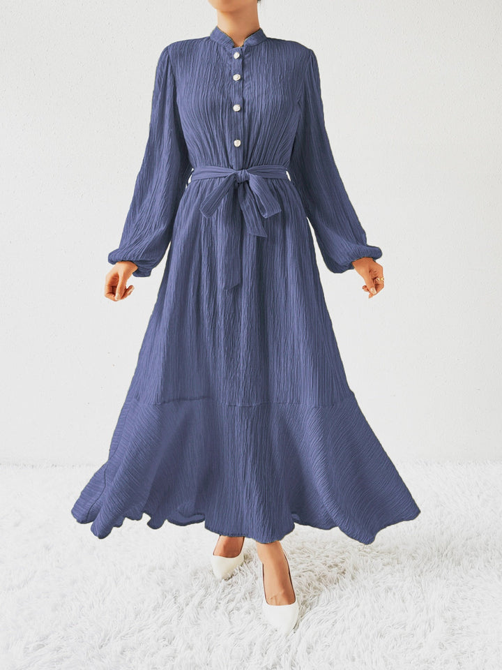 Women's - Elegant Long Sleeve Dress - Stylish Design - Perfect for Any Occasion - Women's Fashion