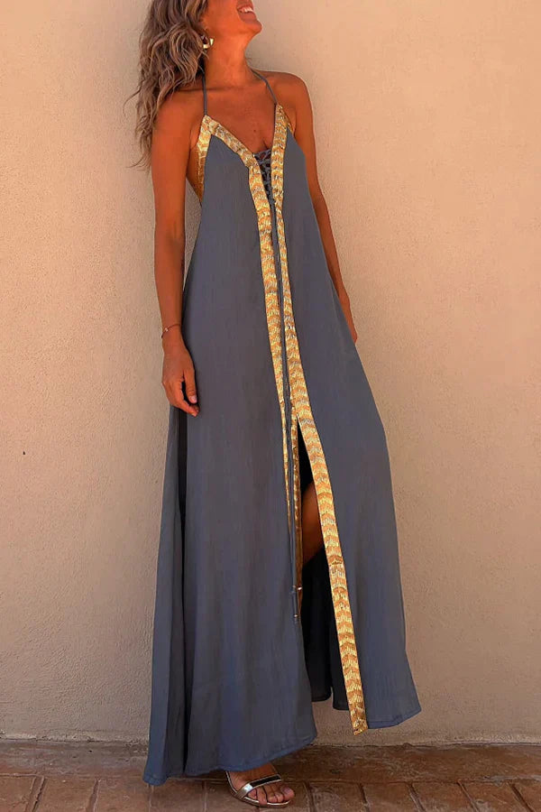 Stylish summer maxi dress