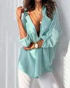 Women's - Casual blouse - Lightweight and Comfortable - Perfect for Warmer Days