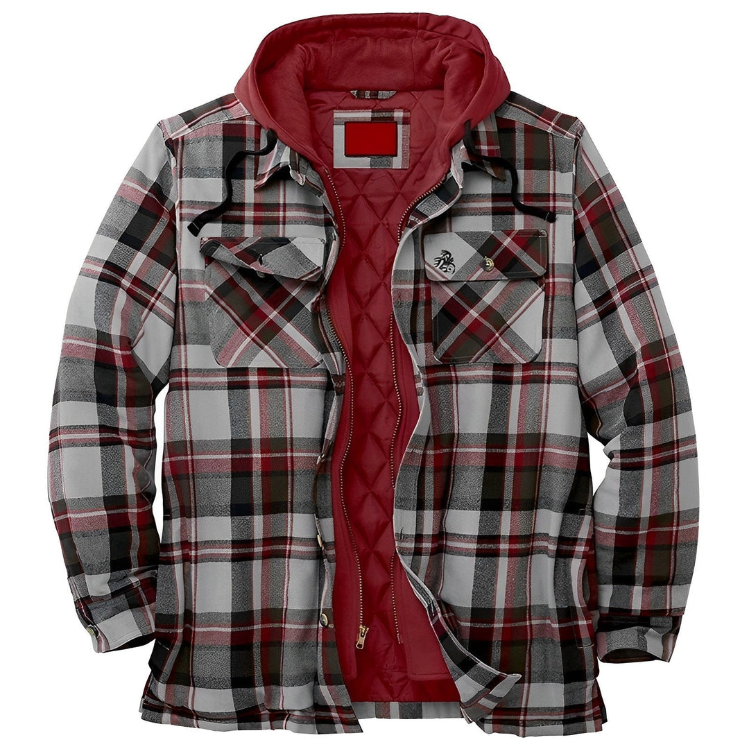 Men - Padded Jacket - Cozy Hooded Design - Warm Stylish Winter Outerwear