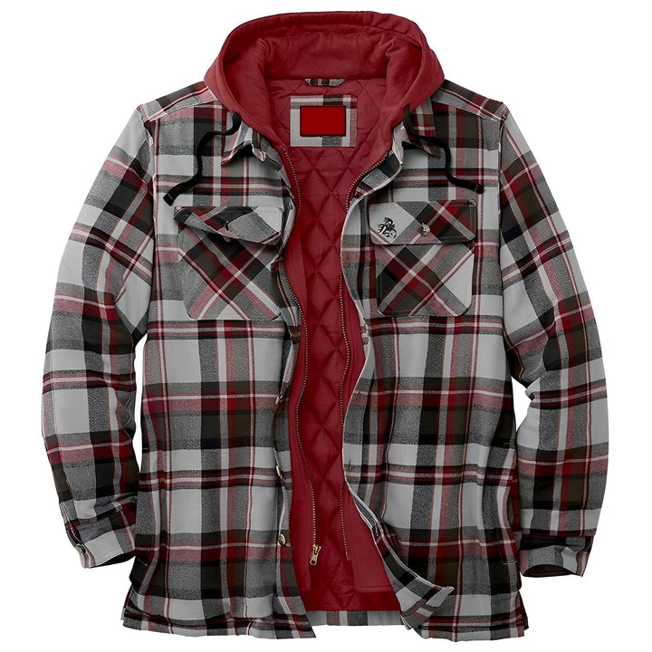 Men - Padded Jacket - Cozy Hooded Design - Warm Stylish Winter Outerwear