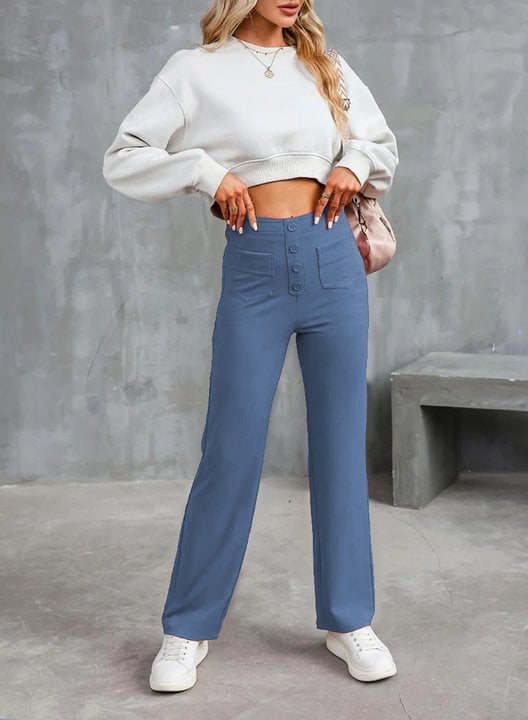 ComfyPlus™ - The casual stretch trousers with a high waist
