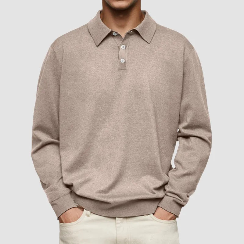 Men's - Polo Shirt - Soft Cotton Blend - Solid Colour - Versatile Casual Style for Every Occasion