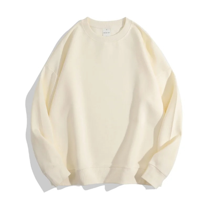 Basic sweatshirt with a round neckline for everyday comfort